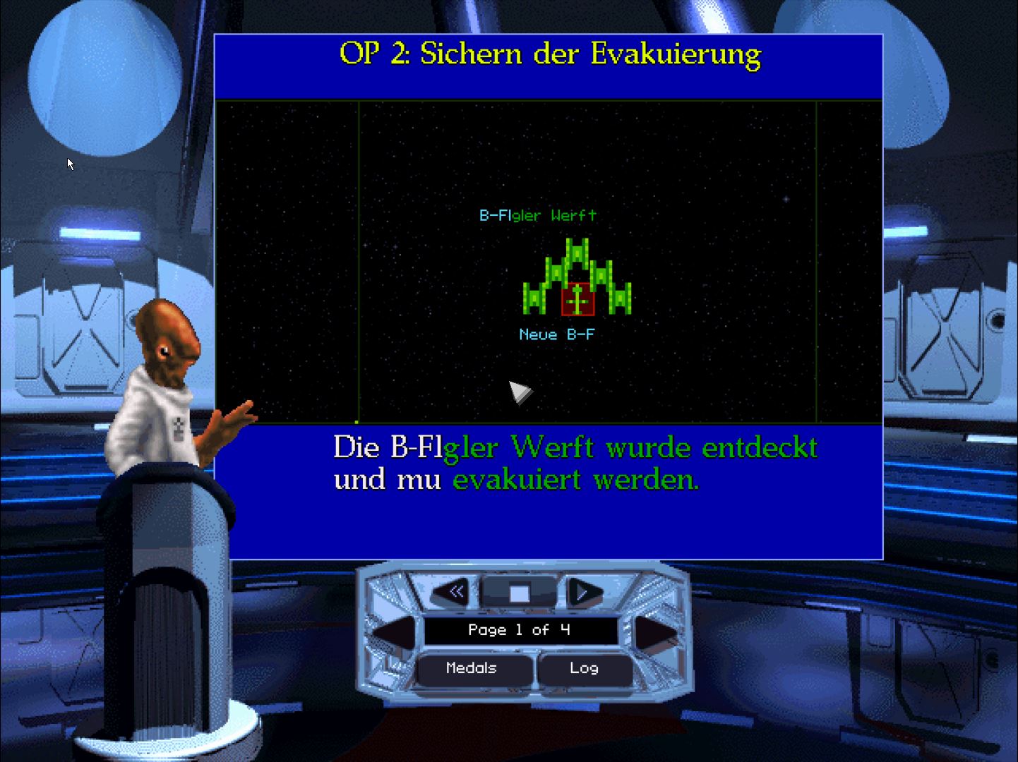 X-Wing Special (Windows) Einsatzbesprechung